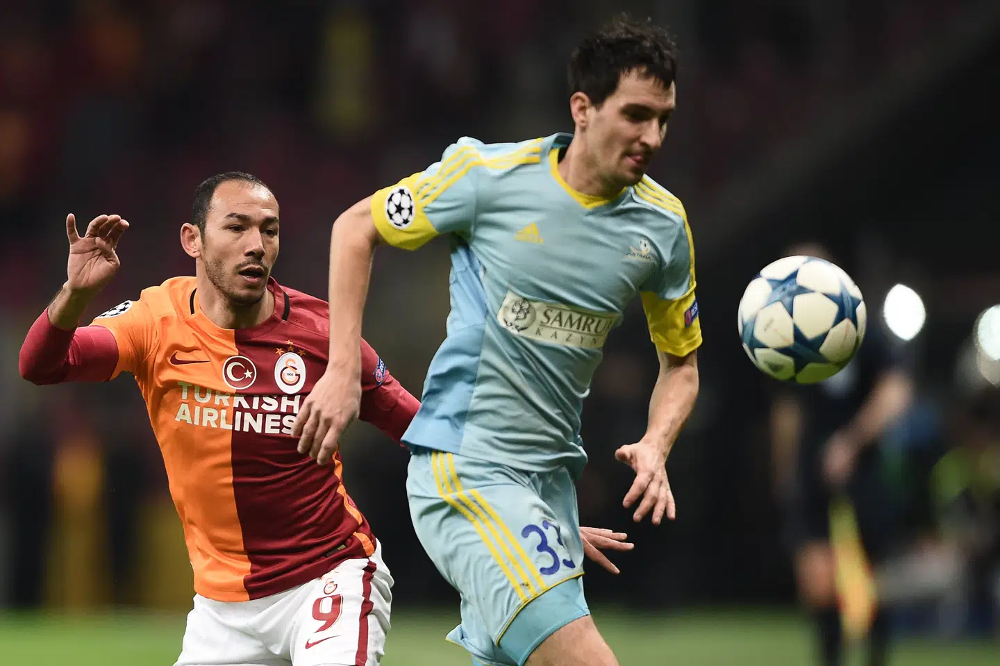 Vejles nyindkøb Branko Ilic ser her i aktion i 2015 for sin daværende klub, FC Astana. Ozan Kose/Ritzau Scanpix