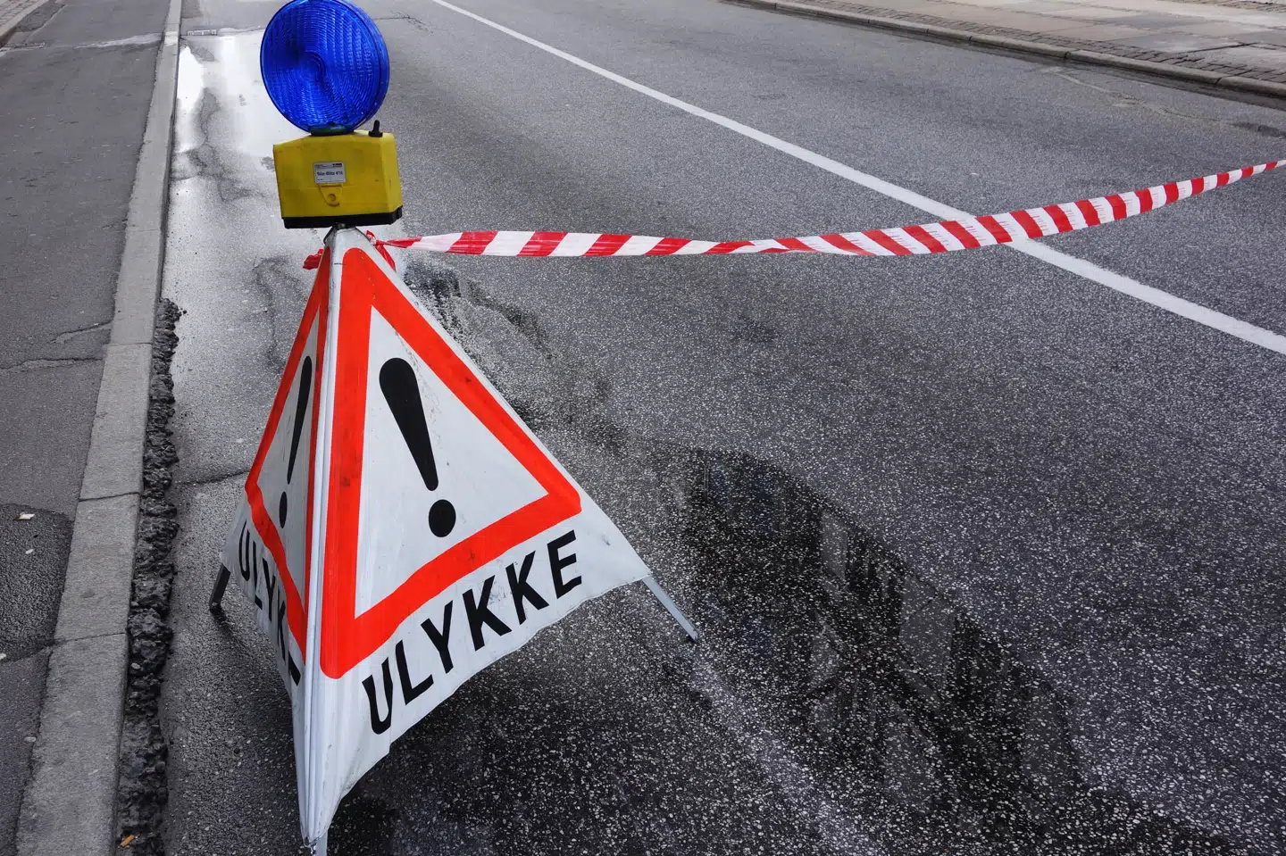 En bilinspektør blev mandag tilkaldt efter en ulykke på Jagtvej i København. (Genrebillede) Lars Rievers/Ritzau Scanpix