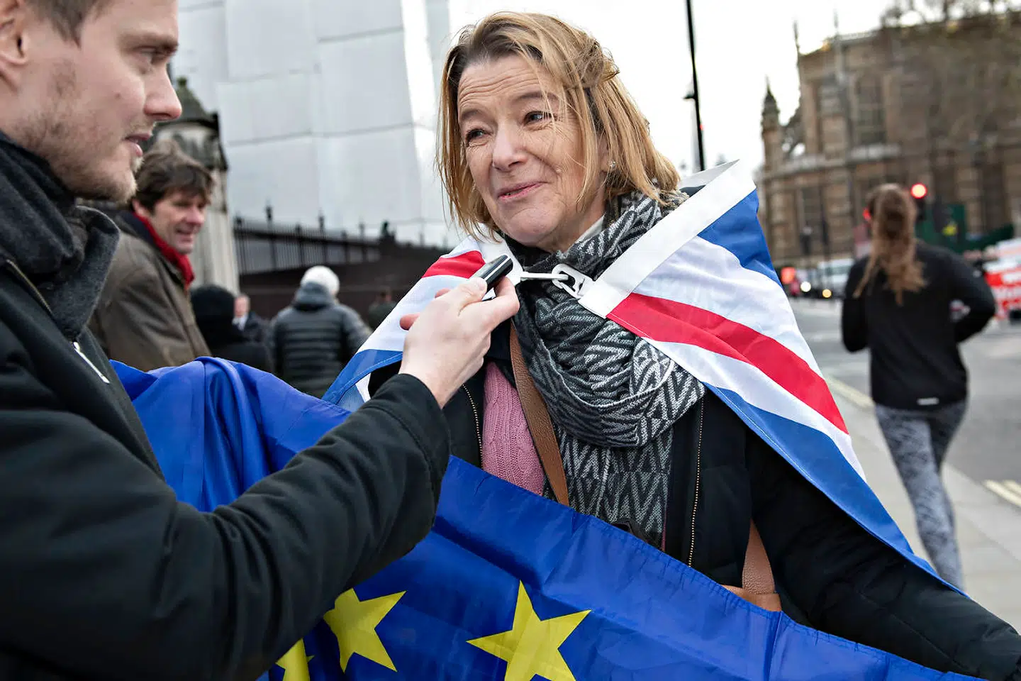 Joanna Berose håber på, at afstemningen tirsdag bliver et 'nej' i håb om, at der kan komme en ny folkeafstemning.