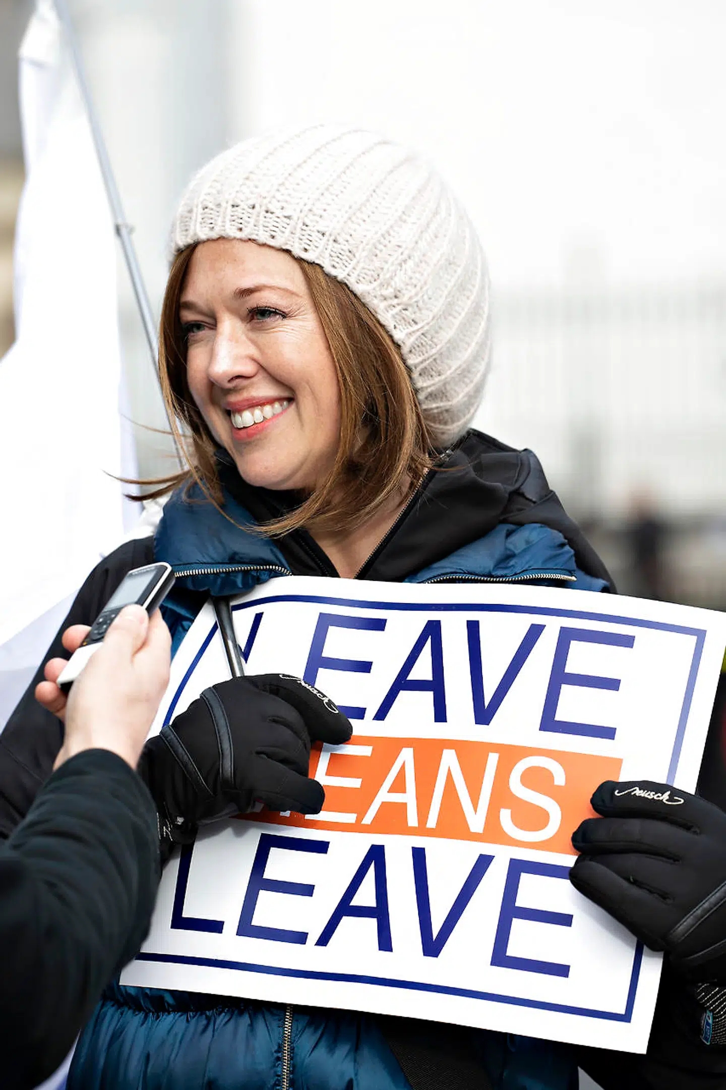 Belinda Campell håber på et 'hard brexit.'
