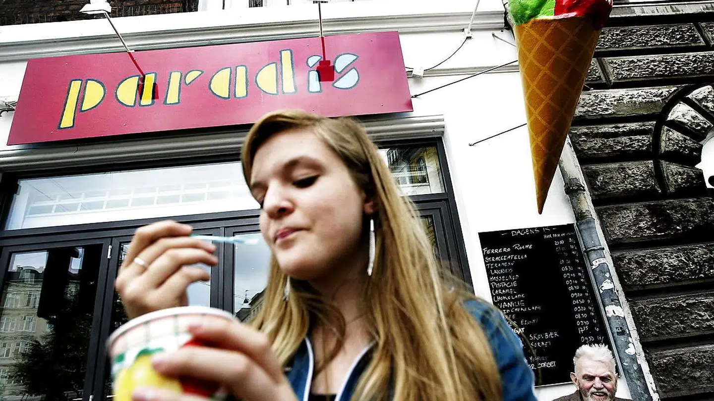 Paradis Is på Sankt Hans Torv