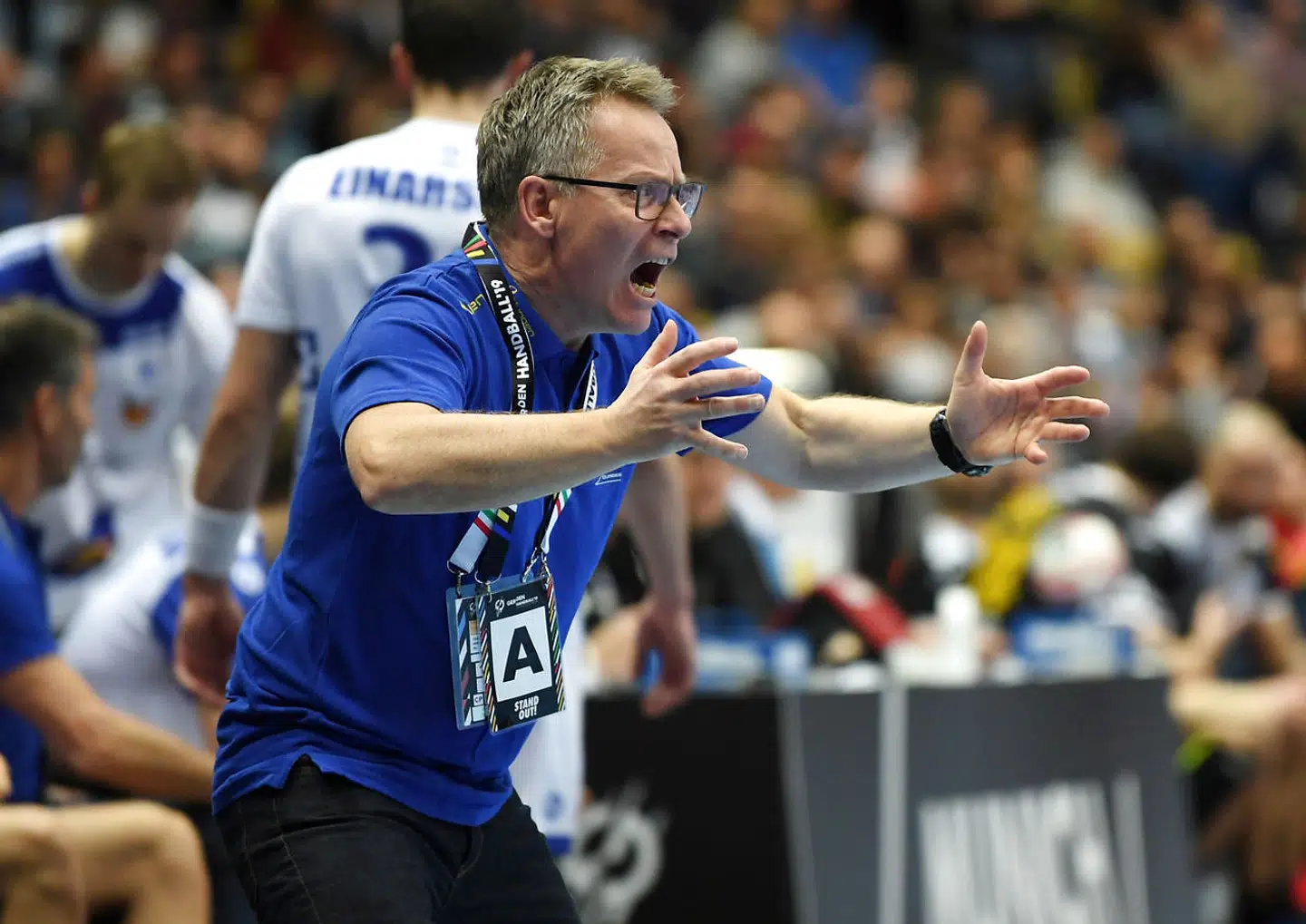 Gudmundur Gudmundsson har indtil videre tabt to af to kampe ved VM.