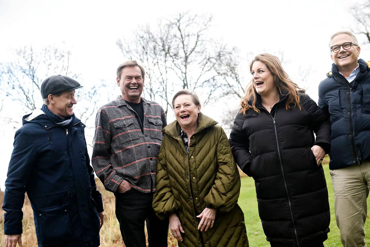 Her ses skuespillerne til dette års Cirkusrevy: Henrik Lykkegaard, Ulf Pilgaard, Lisbet Dahl, Lise Baastrup og Karsten Jansfort.