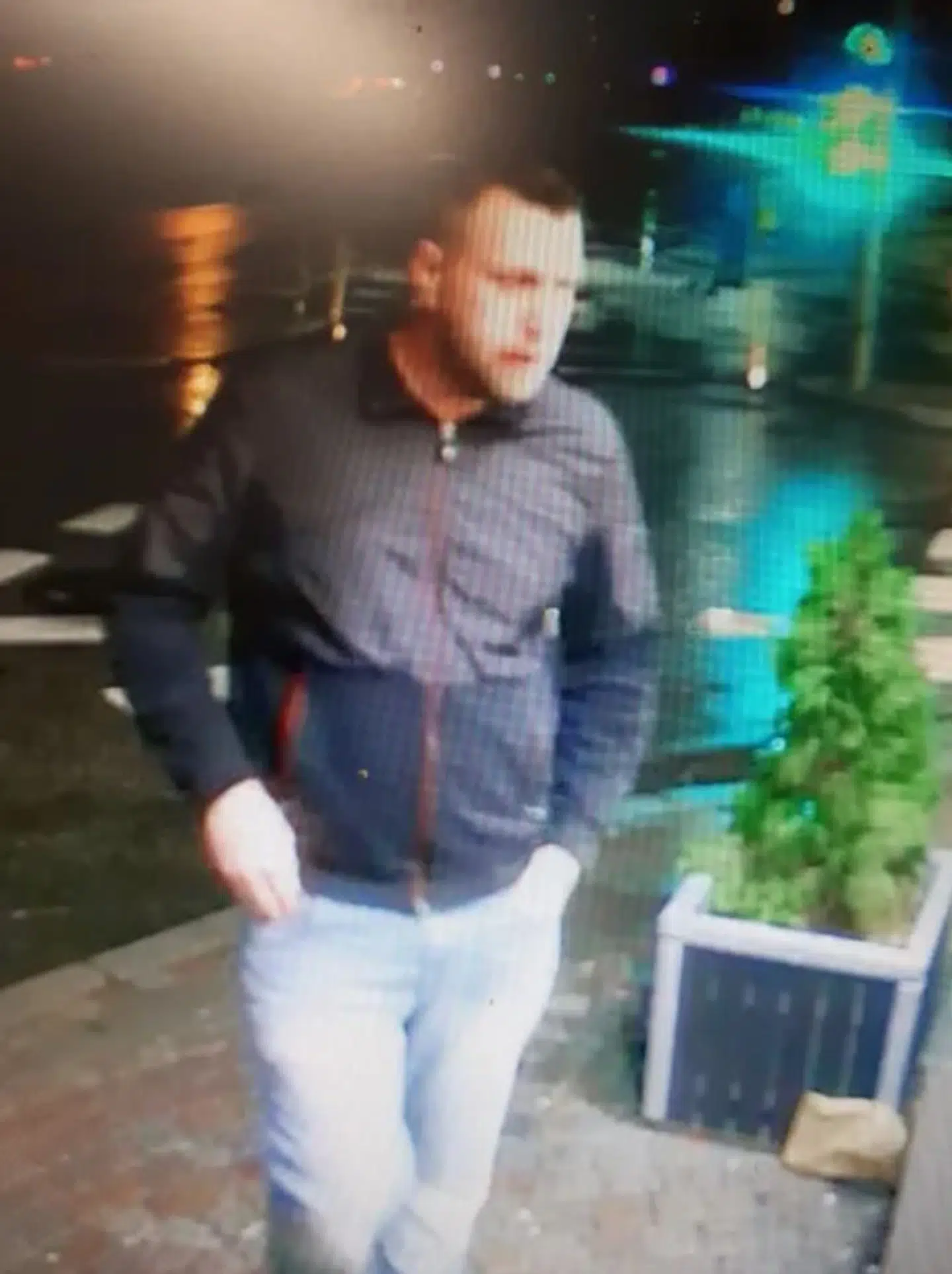 Billede fra overvågningen ved 7-Eleven.