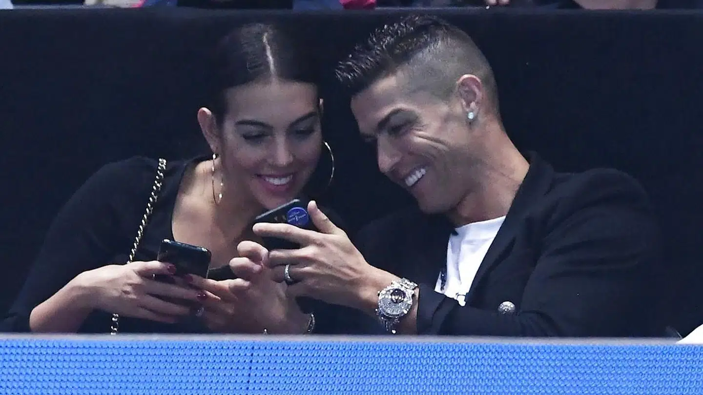 Cristiano Ronaldo og kæresten Georgina Rodriguez.