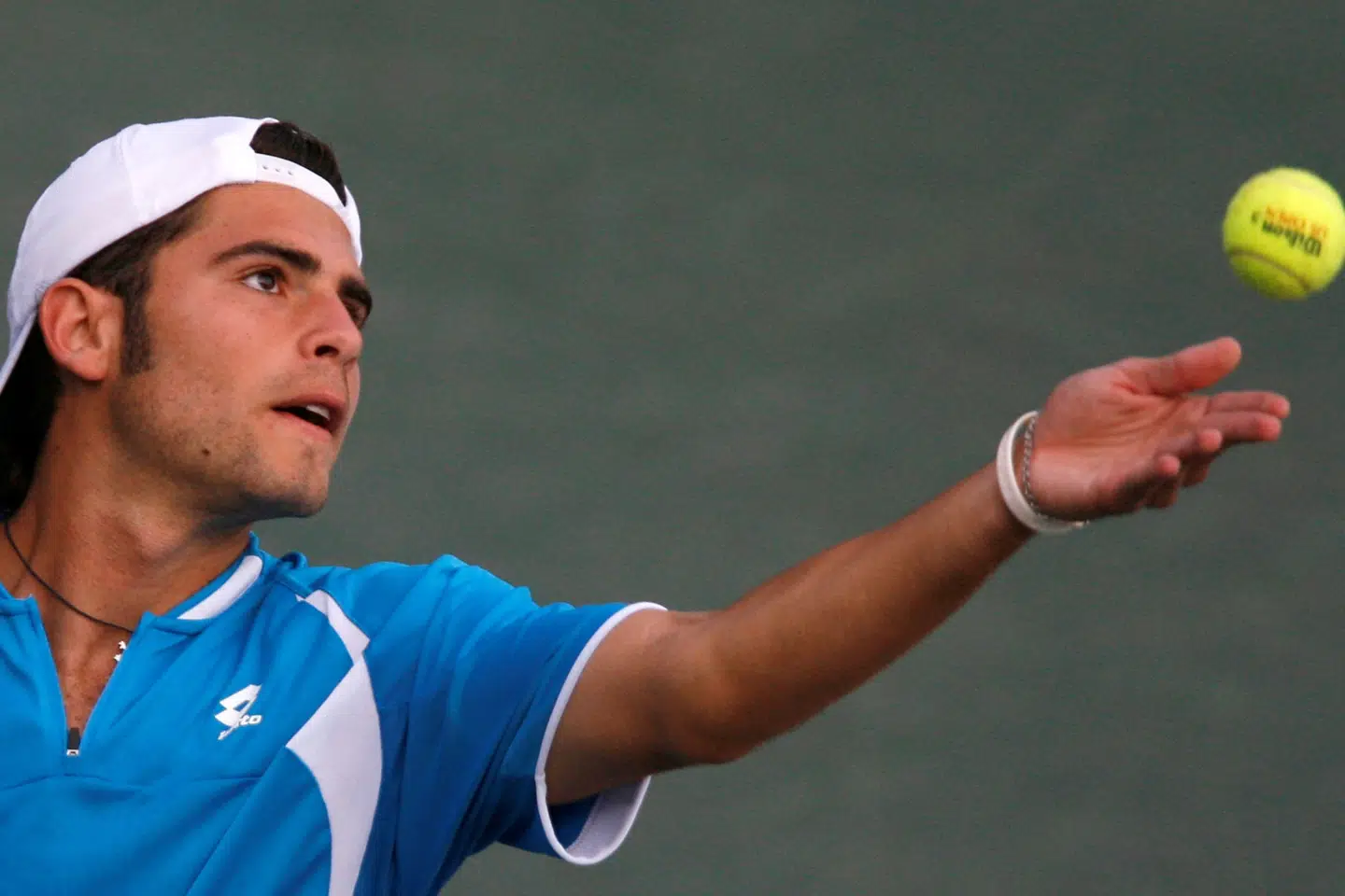 Italieneren Daniele Bracciali blev sidste år idømt en hård straf for matchfixing. Eliana Aponte/Reuters