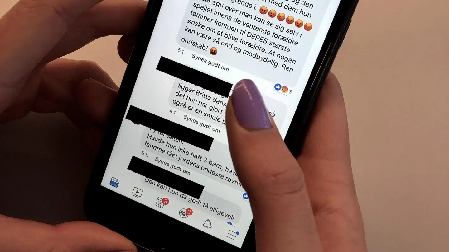 På Facebook er brugerne både sure og skuffede, efter de har set dokumentaren om en rugemor fra Sjælland.