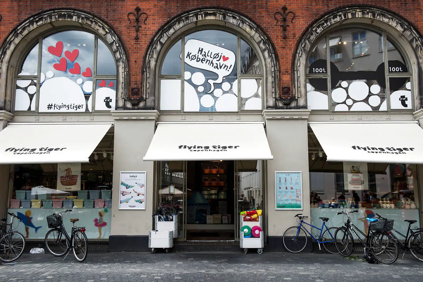 Flying Tiger på Kultorvet i København.