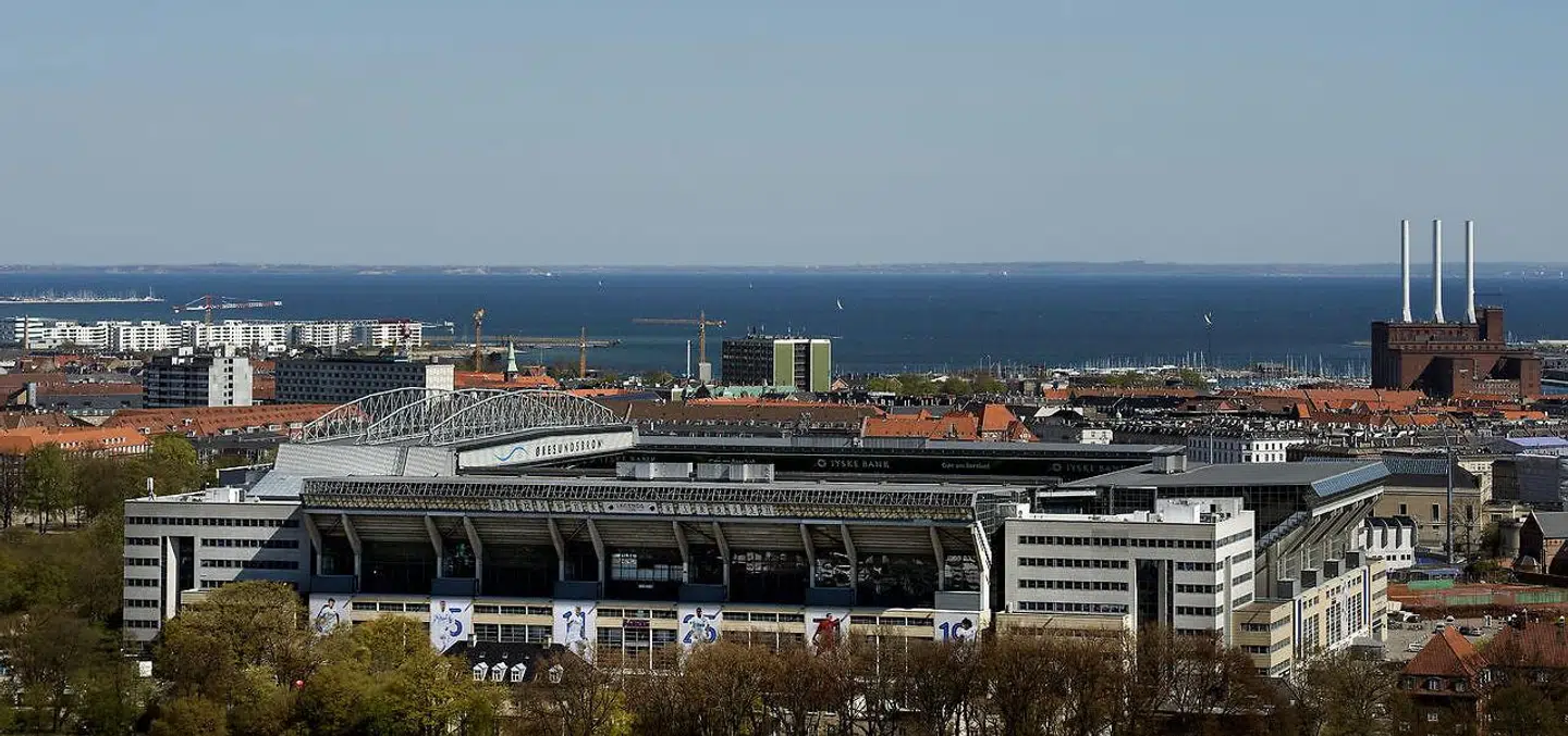 Her kan du se Telia Parken.
