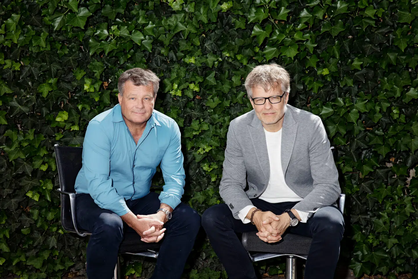 To af de nye løver: Peter Warnøe og Jan Lehrmann.