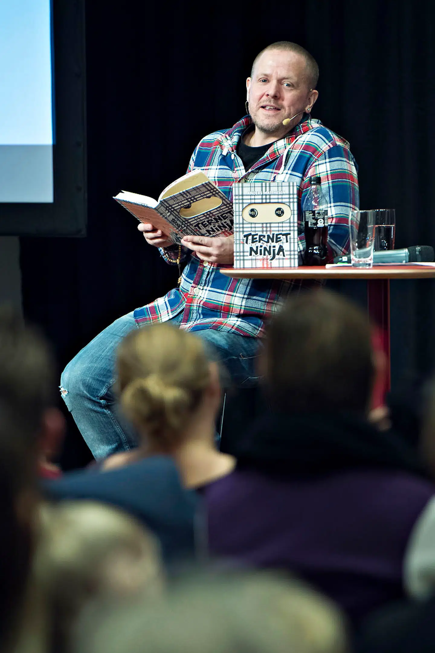 Anders Matthesen har tidligere skrevet bogen Ternet Ninja. Den har han nu lavet til en film, som er nomineret til en Robert i kategorien for børne- og animationsfilm. (Foto: Jens Nørgaard Larsen/Scanpix 2016)