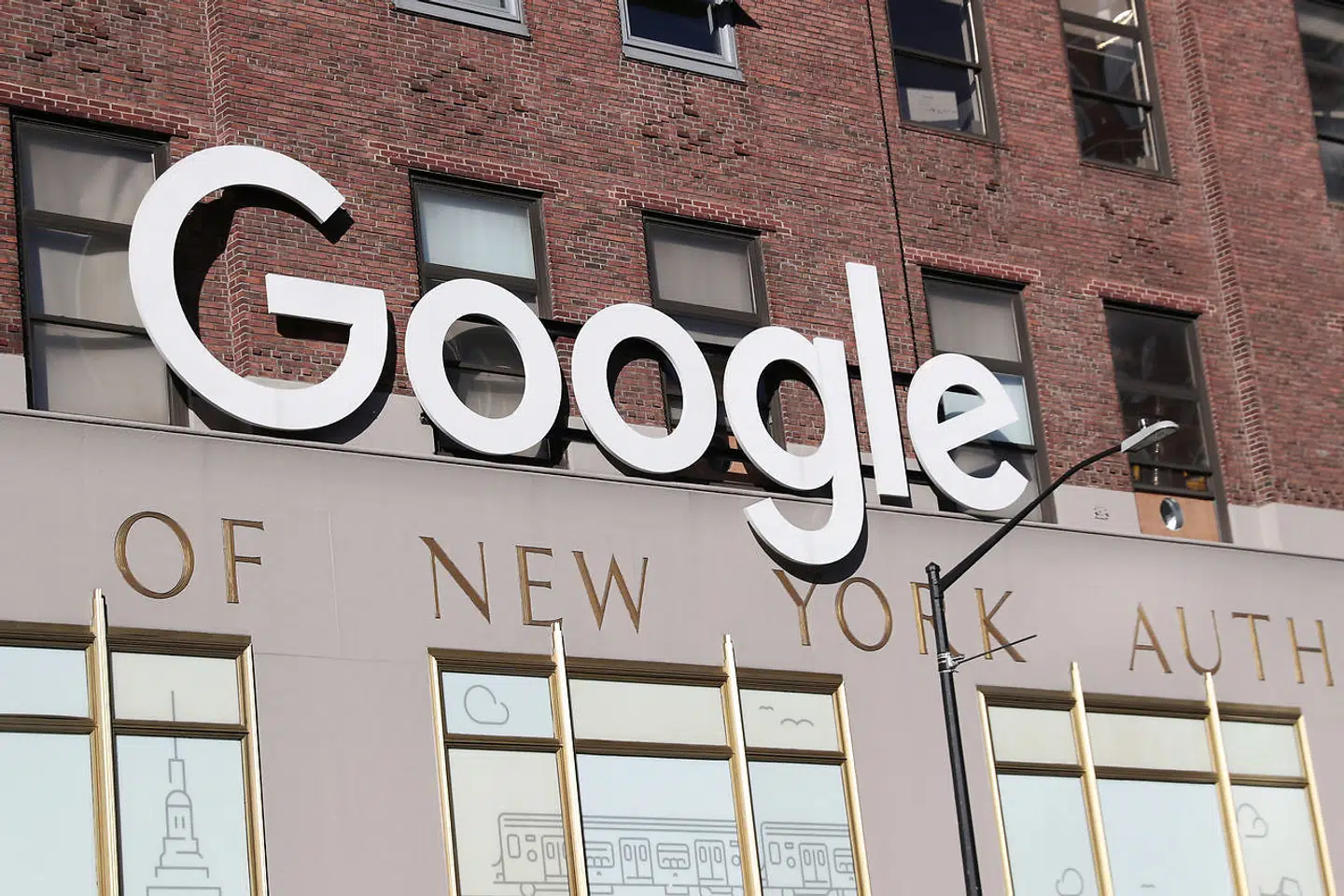 Google signage is seen at the Google headquarters in the Manhattan borough of New York City, New York, U.S., December 19, 2018. REUTERS/Shannon Stapleton