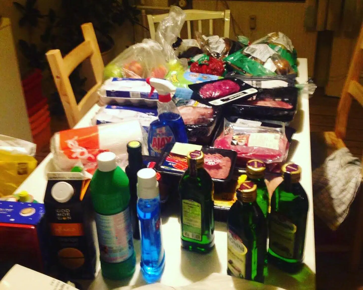 Indsamlet af Fabian Vennekilde i supermarkeder i København.