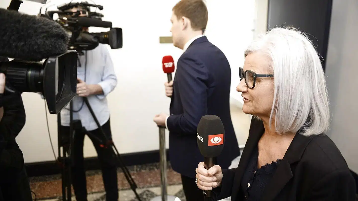 DR's journalist Christine Cordsen beklager på Facebook at have sagt 'grisefarvet.' Arkivfoto