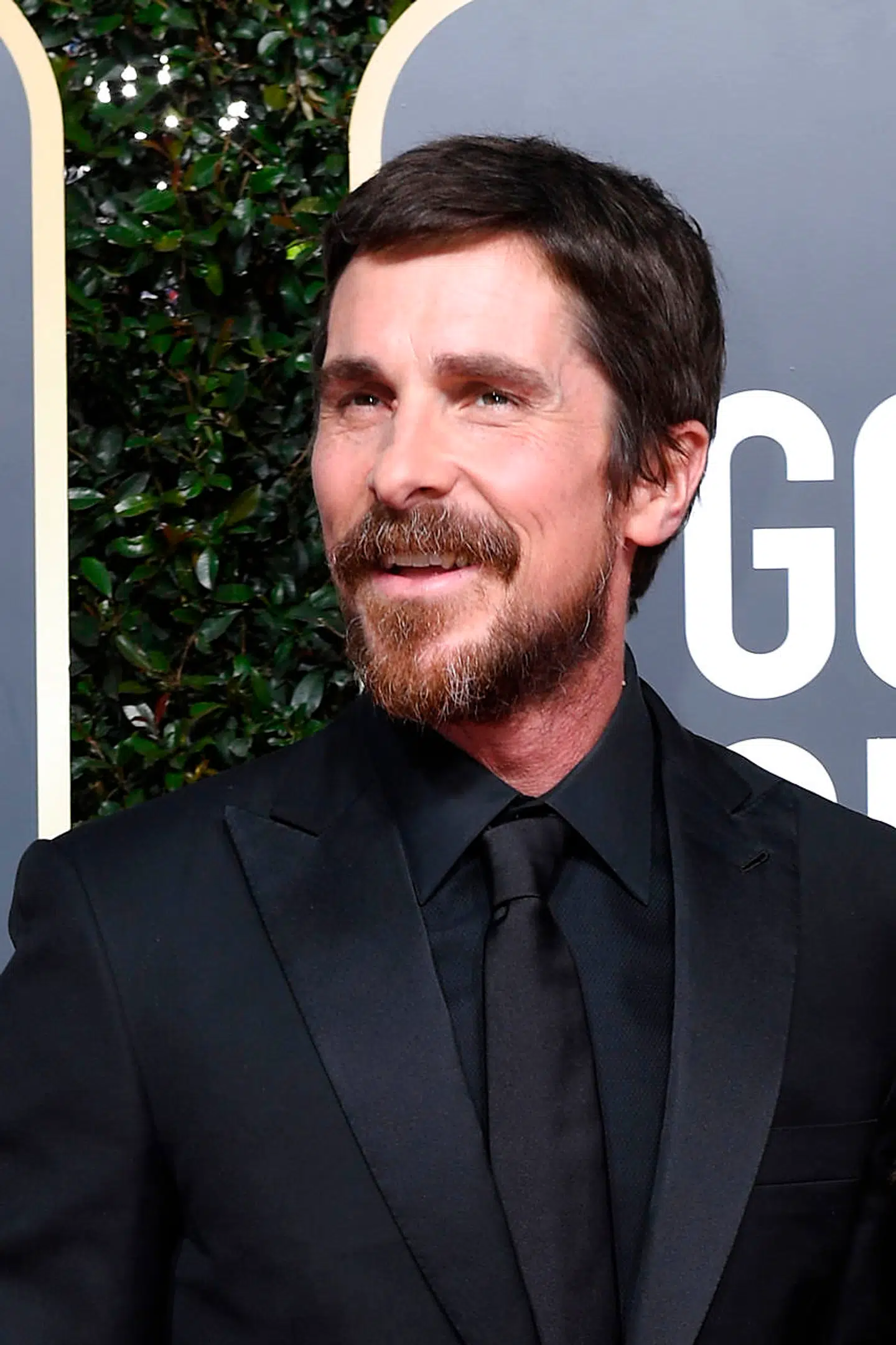 Christian Bale vandt for bedste mandlige skuespiller i komedie- og musicalkategorien. (Photo by VALERIE MACON / AFP)