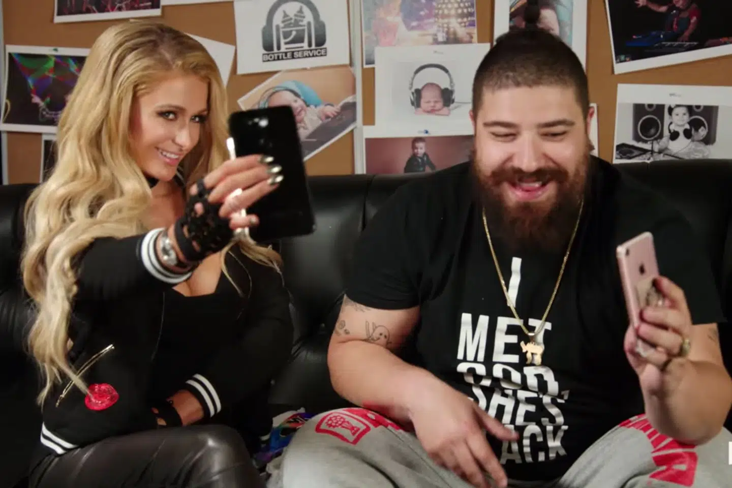 Paris Hilton og DJ Khalid i dokumentarfilmen 'American Meme'.