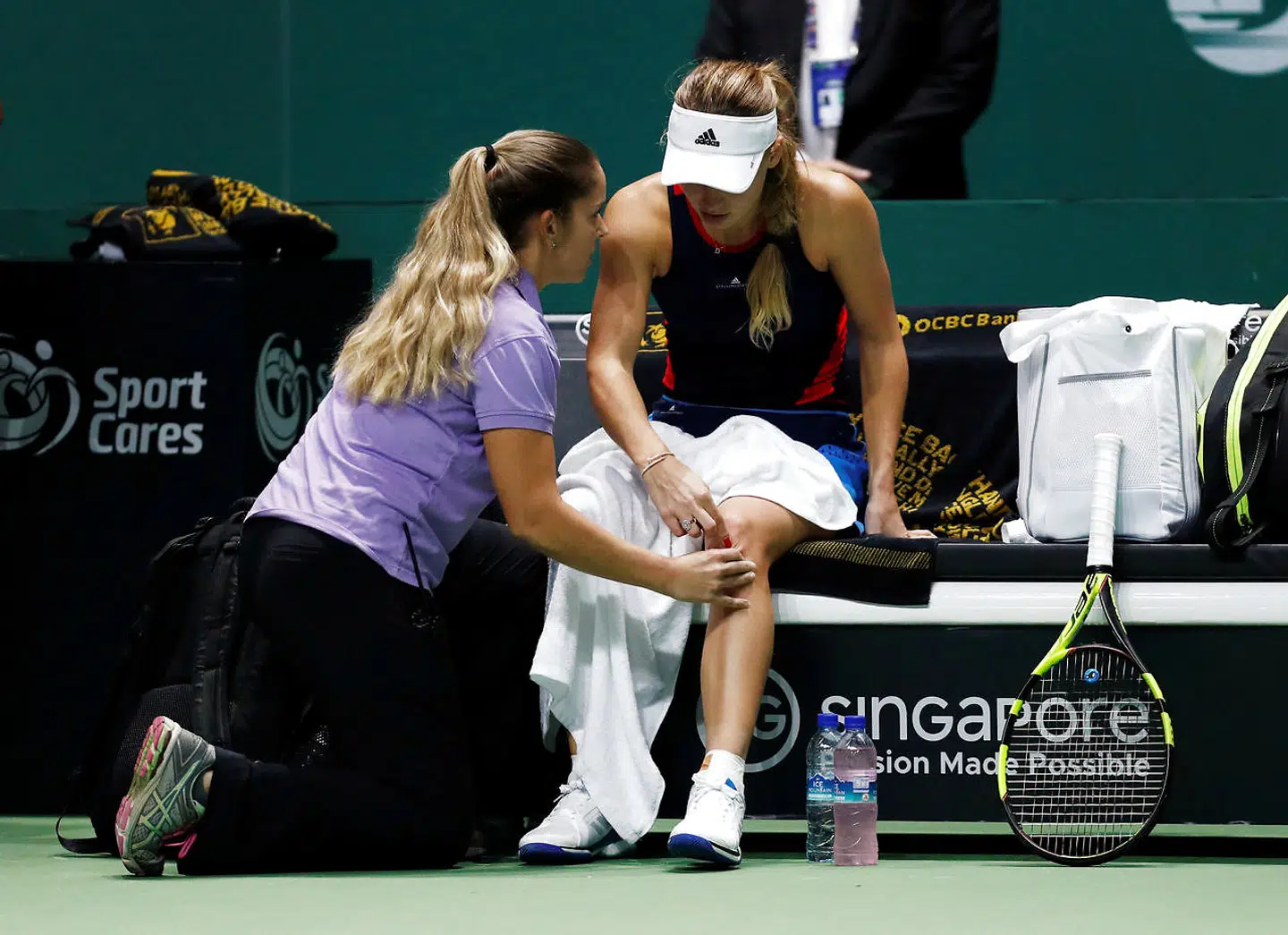 Caroline Wozniacki plages af kronisk leddegigt.