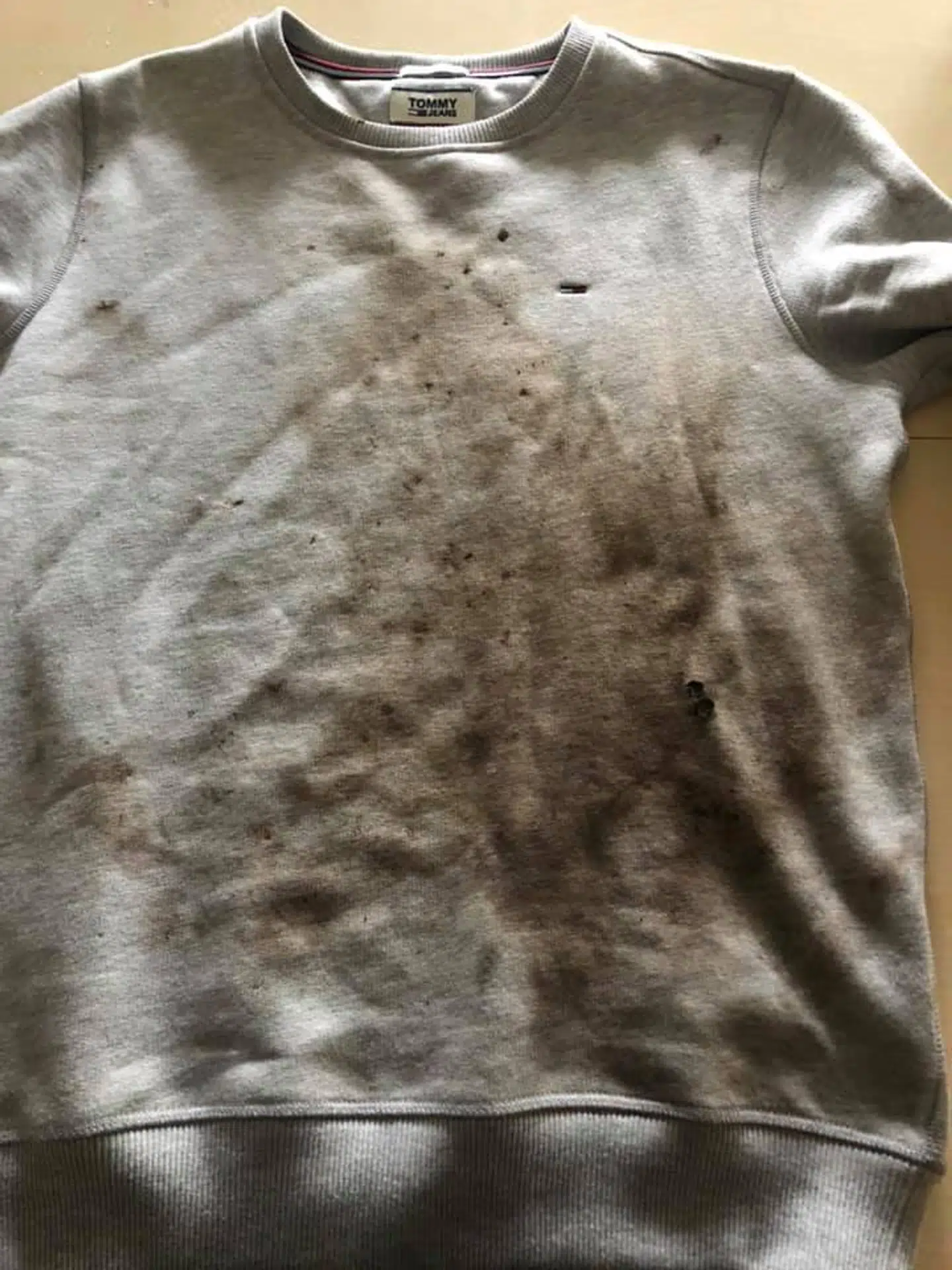 Markus havde denne trøje på, da ulykken skete.