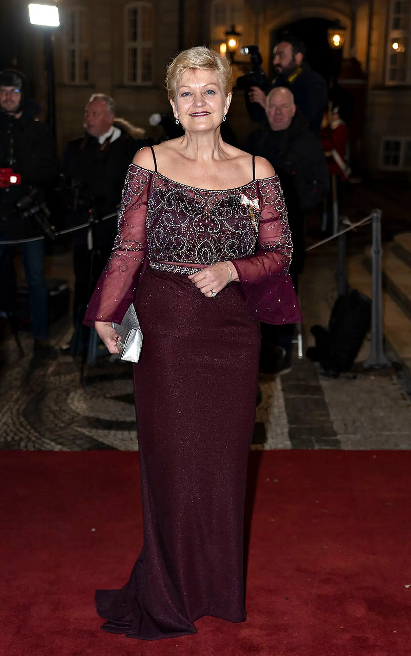 Minister for fiskeri og ligestilling og minister for nordisk samarbejde, Eva Kjer Hansen, ankommer til Nytårskur og -taffel for regeringen, Folketingets formand, repræsentanter for det officielle Danmark og hoffet i Christian VII's Palæ, Amalienborg i København, tirsdag den 1. januar 2019. (Foto: Keld Navntoft /Ritzau Scanpix 2018)