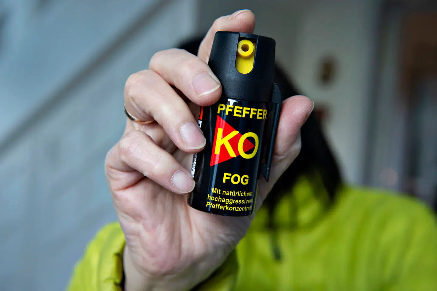 Peberspray er lovligt i Danmark fra 1. januar 2019.