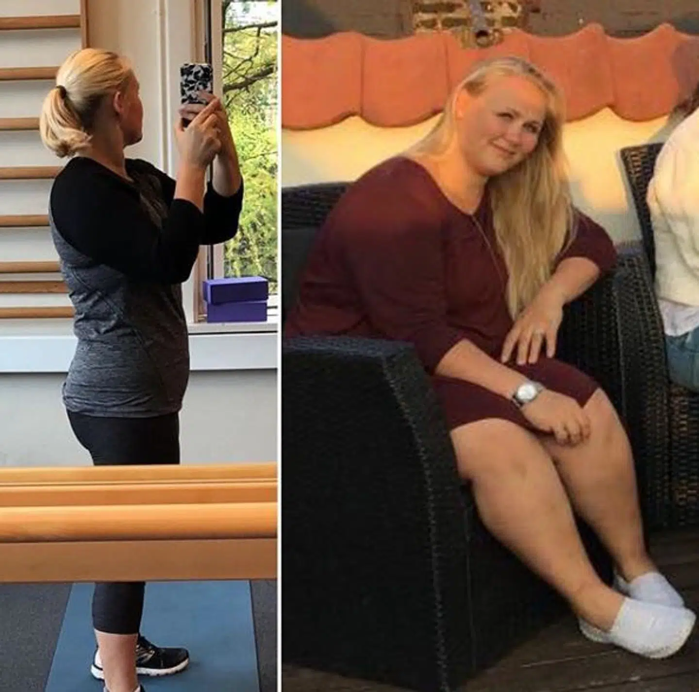 Tallet på vægten lød på 120 kg, da Cecilie Schmeichel vejede mest. Nu har hun tabt 30 kg og satser på, at der skal ryge 15 kg til.