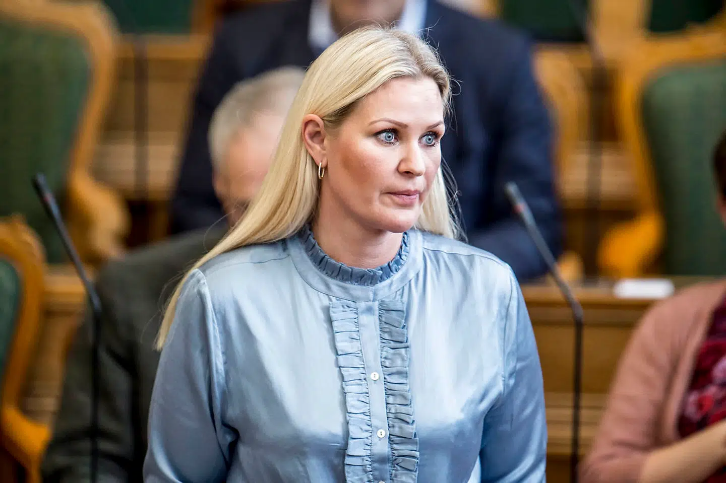 Venstres politiske ordfører Britt Bager synes ikke, der er noget odiøst i, at vælgerne mener, partiet har et stort fællesskab med Dansk Folkeparti.