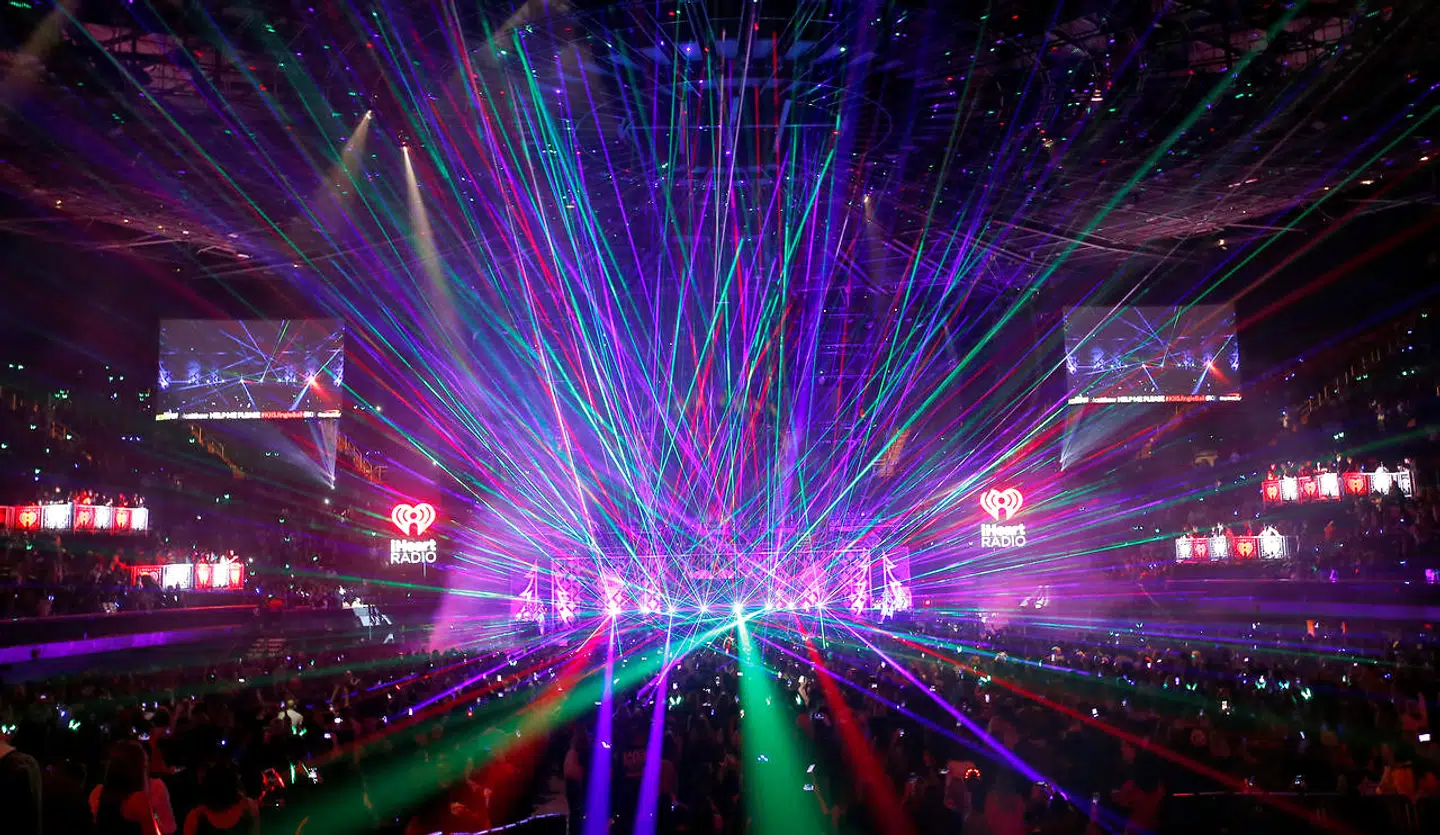 Calvin Harris under en koncert i Inglewood, Californien den 30 november.