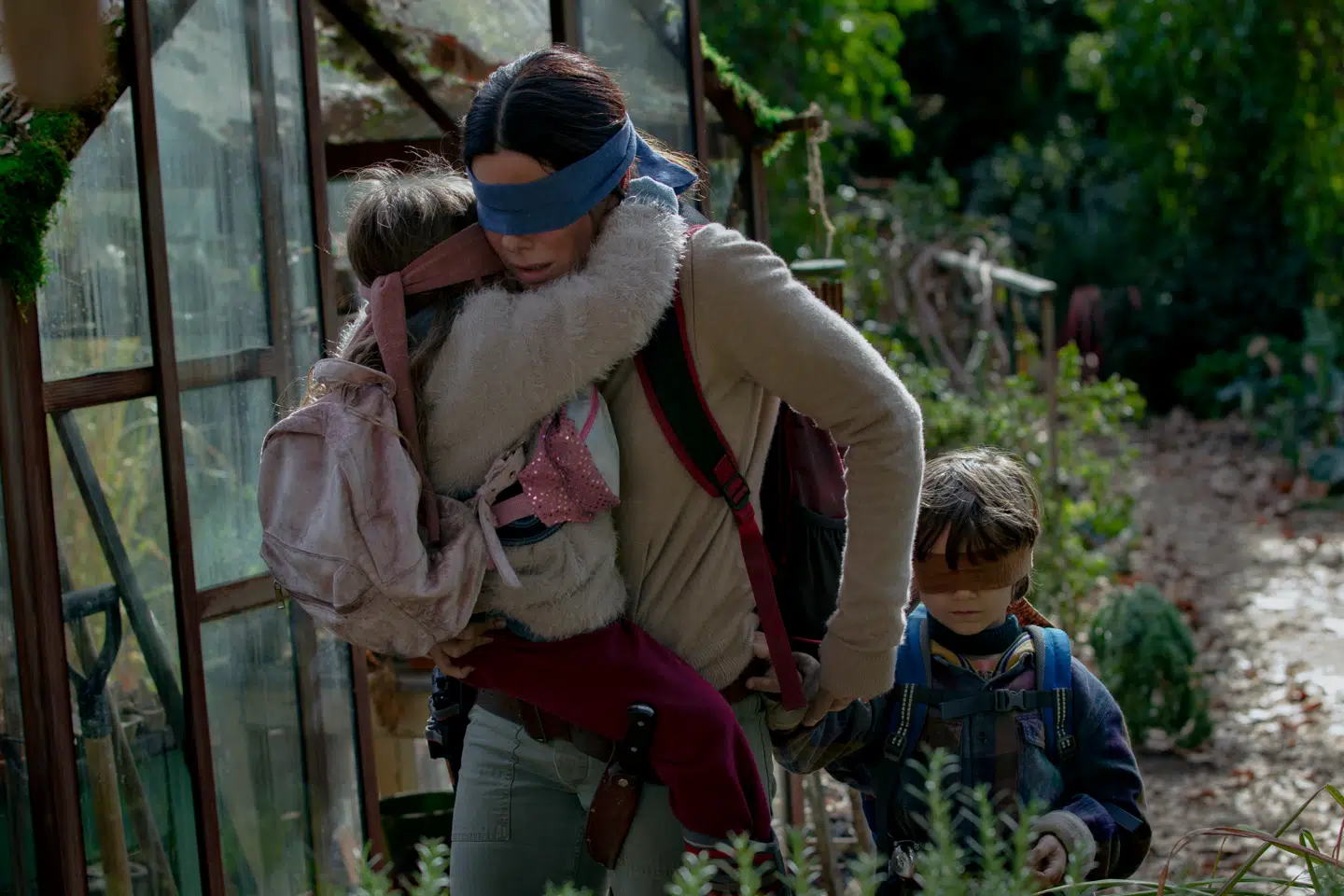 Sandra Bullock spiller hovedrollen i Bird Box.