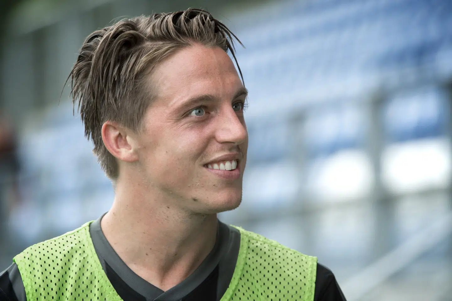 Fodboldspilleren Nicki Bille er fortsat indlagt på hospitalet, efter at han tirsdag aften blev ramt af skud i sin lejlighed i København. Jens Nørgaard Larsen/Ritzau Scanpix