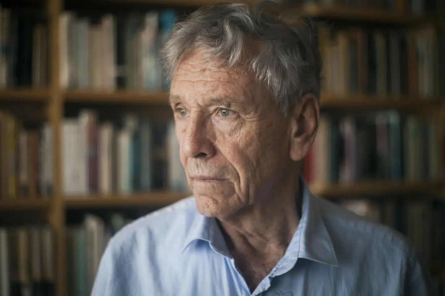 Den israelske forfatter Amos Oz er død efter kort tids sygdom. Det skriver hans datter på Twitter ifølge nyhedsbureauet AP. Han blev 79 år. (Arkivfoto) Dan Balilty/Ritzau Scanpix