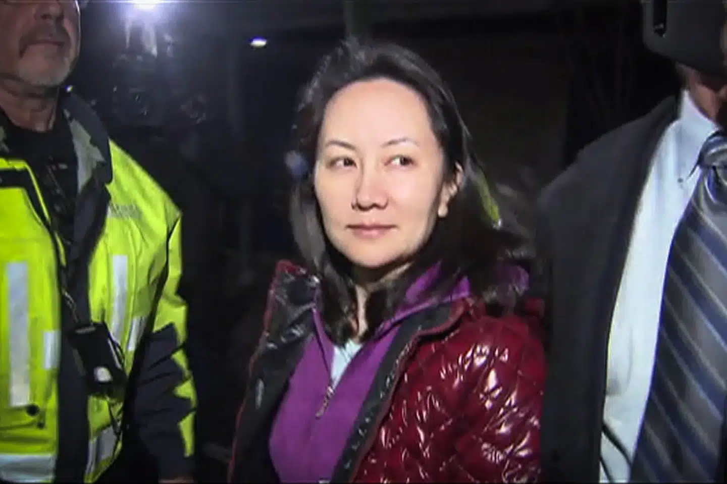 Den 46-årige Meng Wanzhou, der er finansdirektør i Huawei, er blevet løsladt mod kaution i Canada, mens en sag om udlevering til USA behandles. Sagen har udløst en diplomatisk krise, da Kina nu tilbageholder flere canadiere. -/Ritzau Scanpix