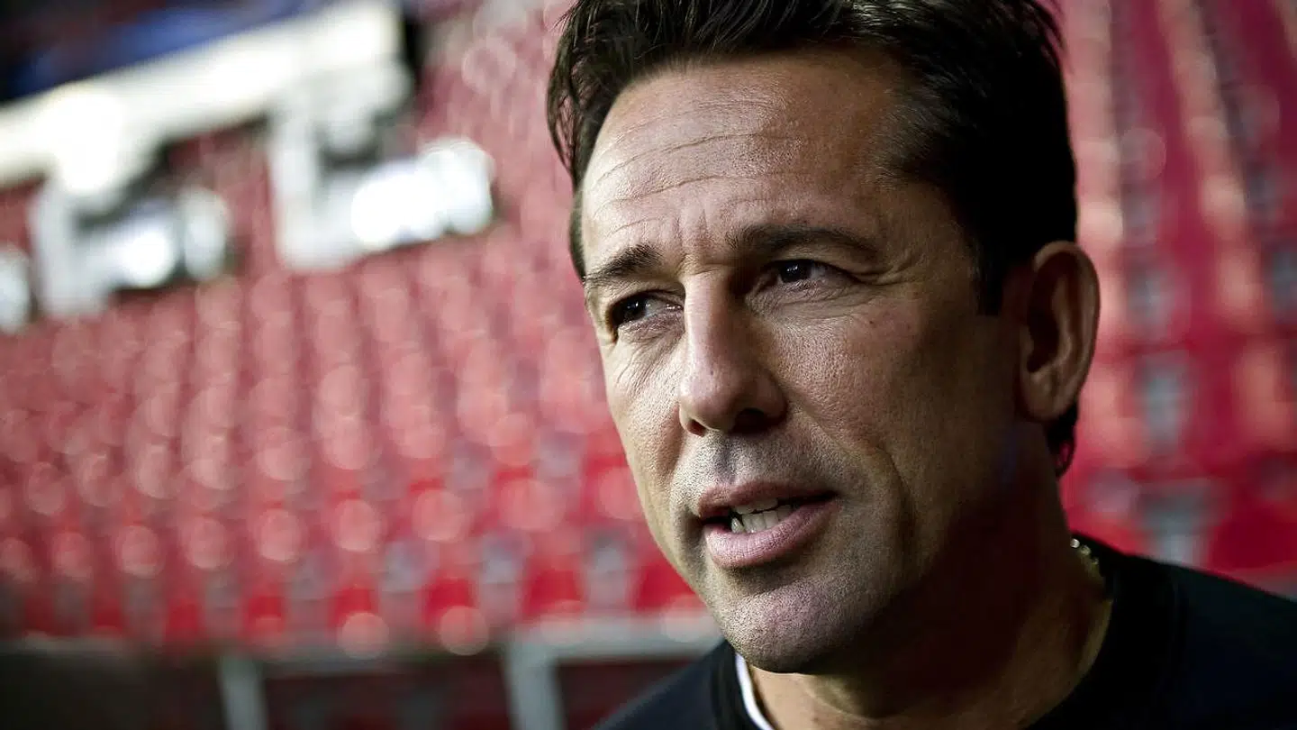 Mark Strudal var træner for Nicki Bille i Lyngby.