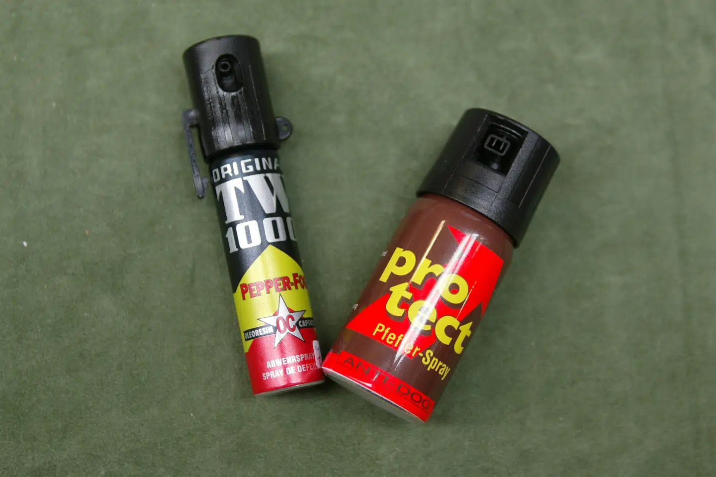 Fra nytår bliver peberspray tilladt at besidde i eget hjem. En dårlig idé, mener politifolkenes fagforening, Politiforbundet. (Arkivfoto) Claus Fisker/Ritzau Scanpix