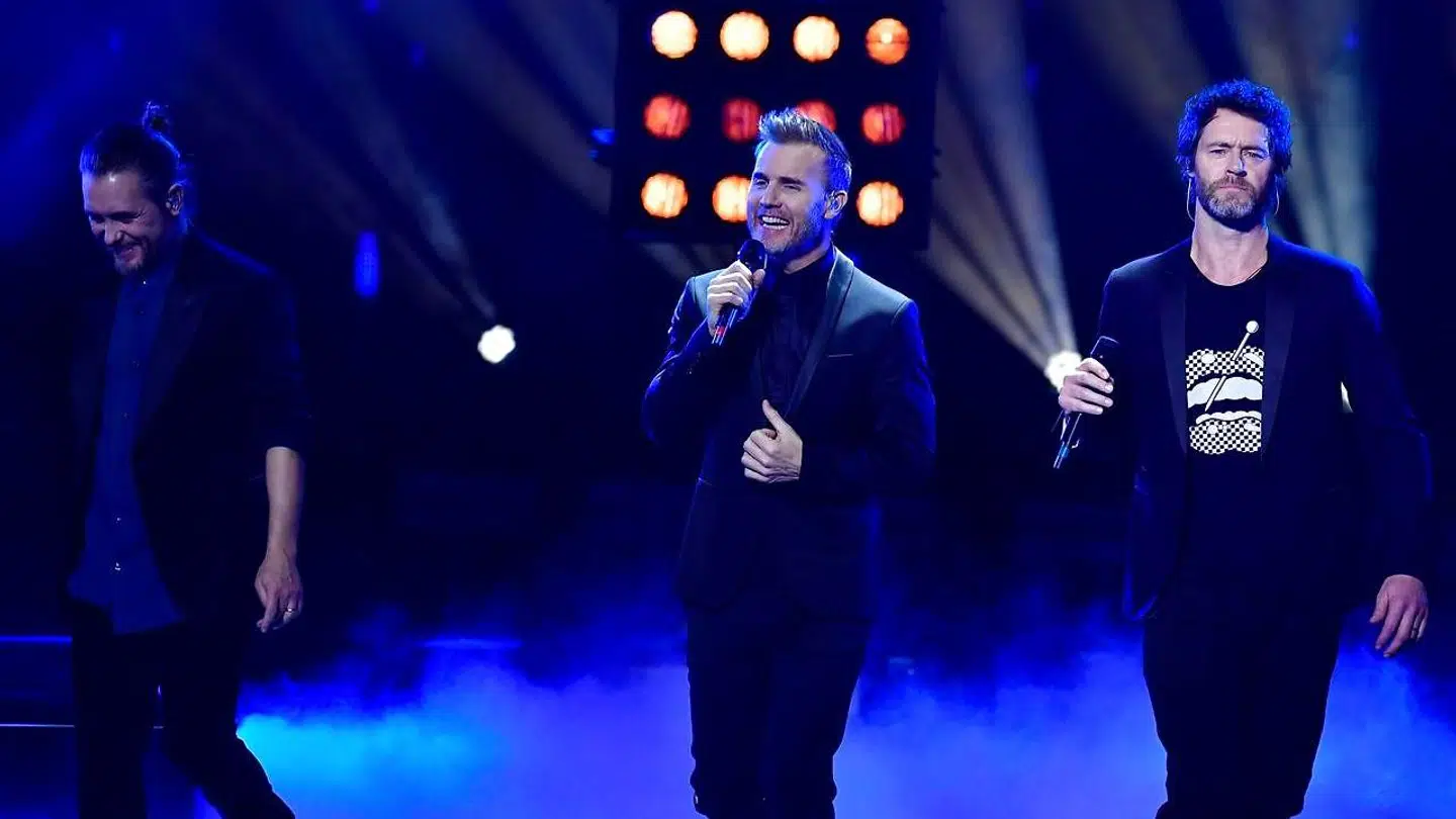 Take That under en optræden i november.