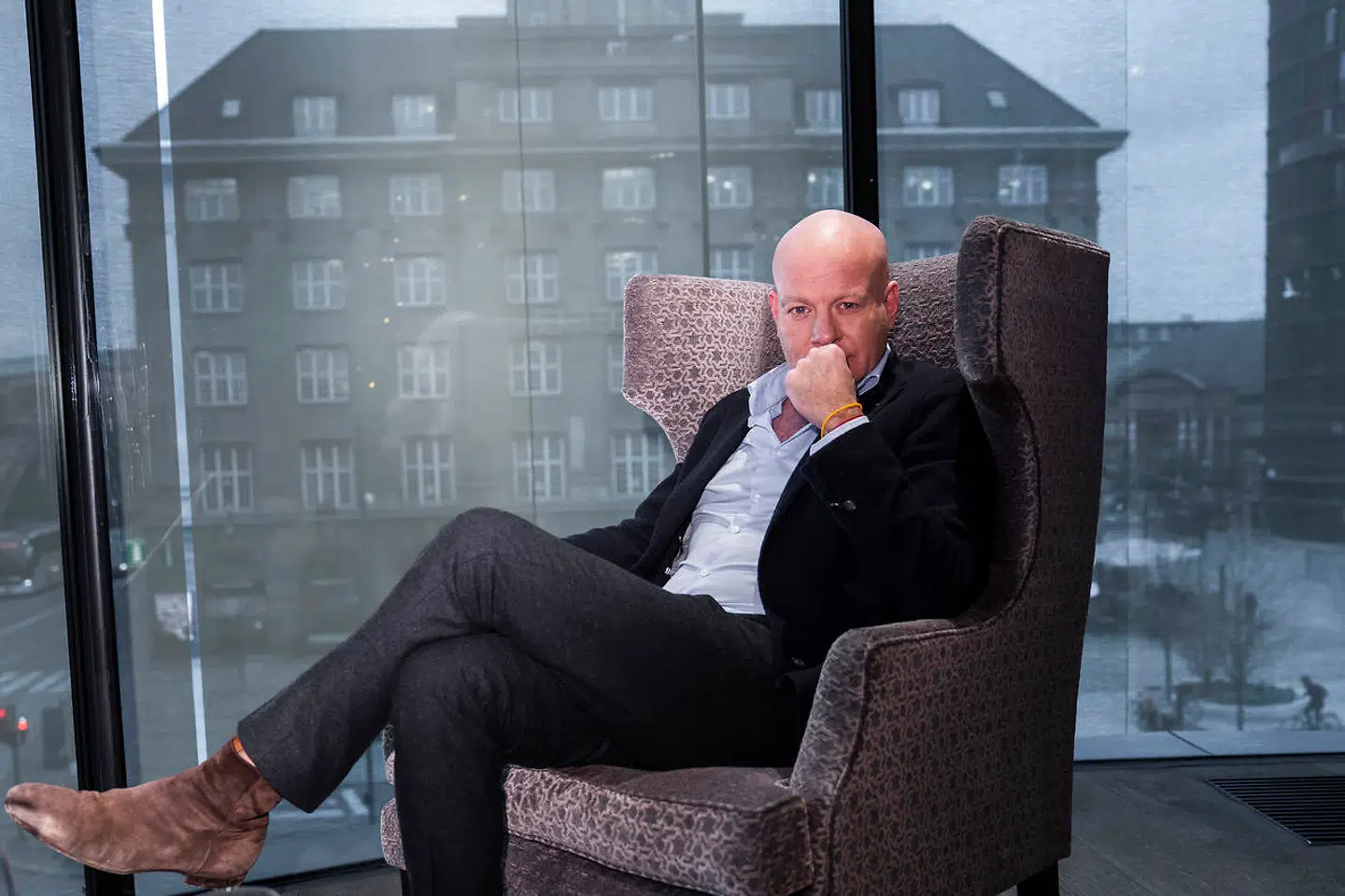 Thomas Blachmann TV2 X Factor pressemøde på Nimb i København, 19. december 2018.