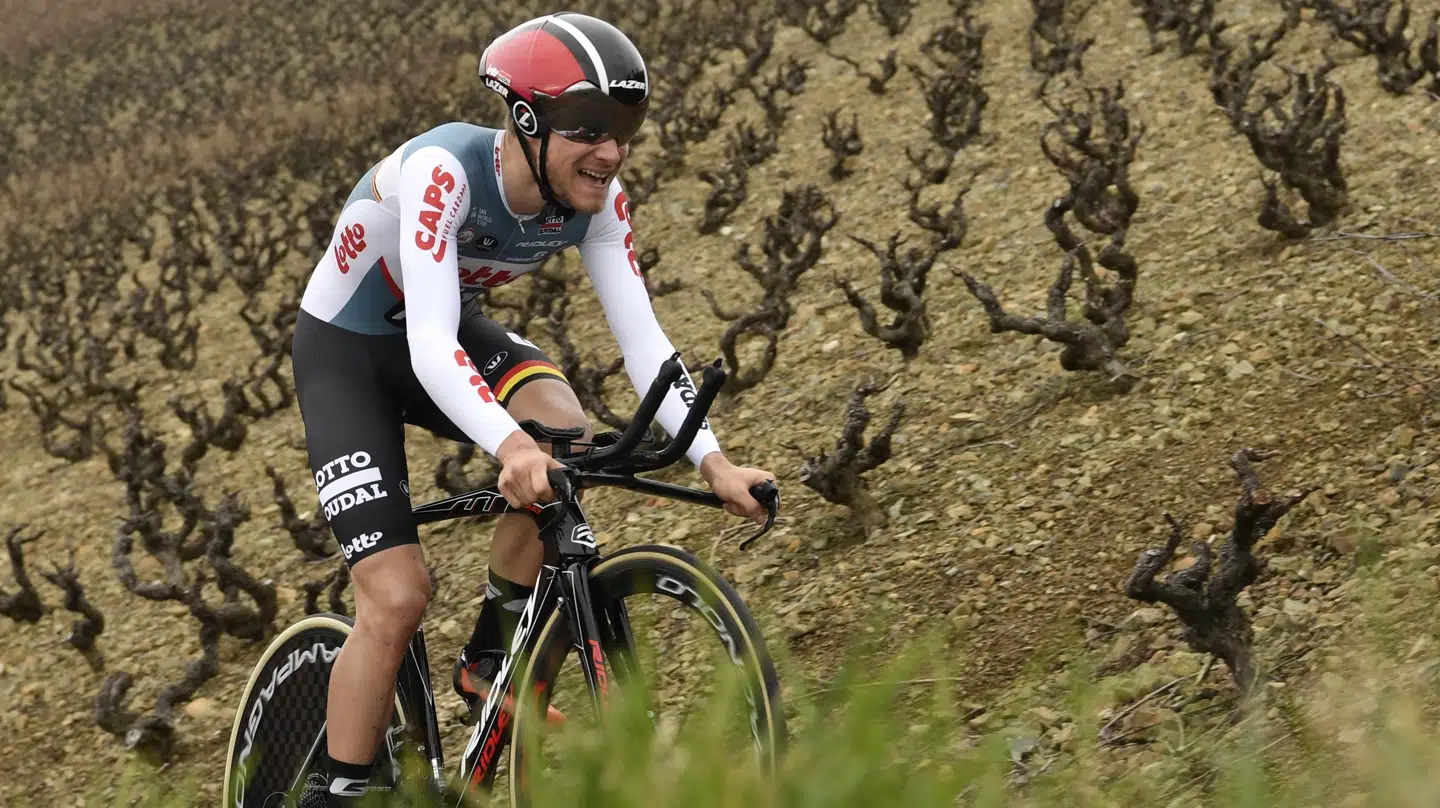 Tosh Van der Sande i Paris-Nice i 2017.