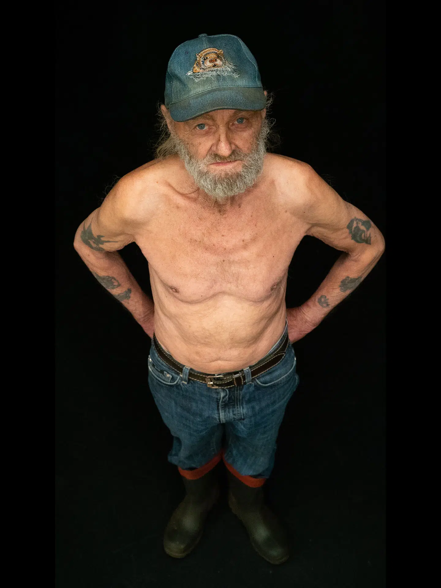 Da journalist Majbrit Oddershede Bach fandt Guf, var han meget afkræftet.