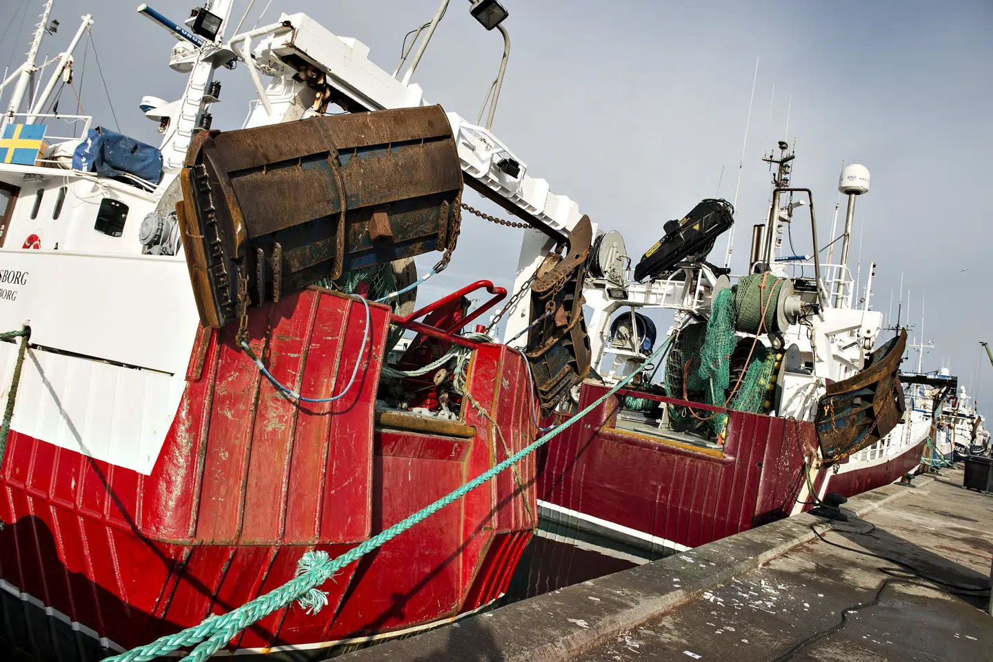 Fiskeres arbejdsbetingelser bliver sværere, når fiskekvoterne bliver ved med at gå op og ned, påpeger Danmarks Fiskeriforening. (Arkivfoto) Henning Bagger/Ritzau Scanpix