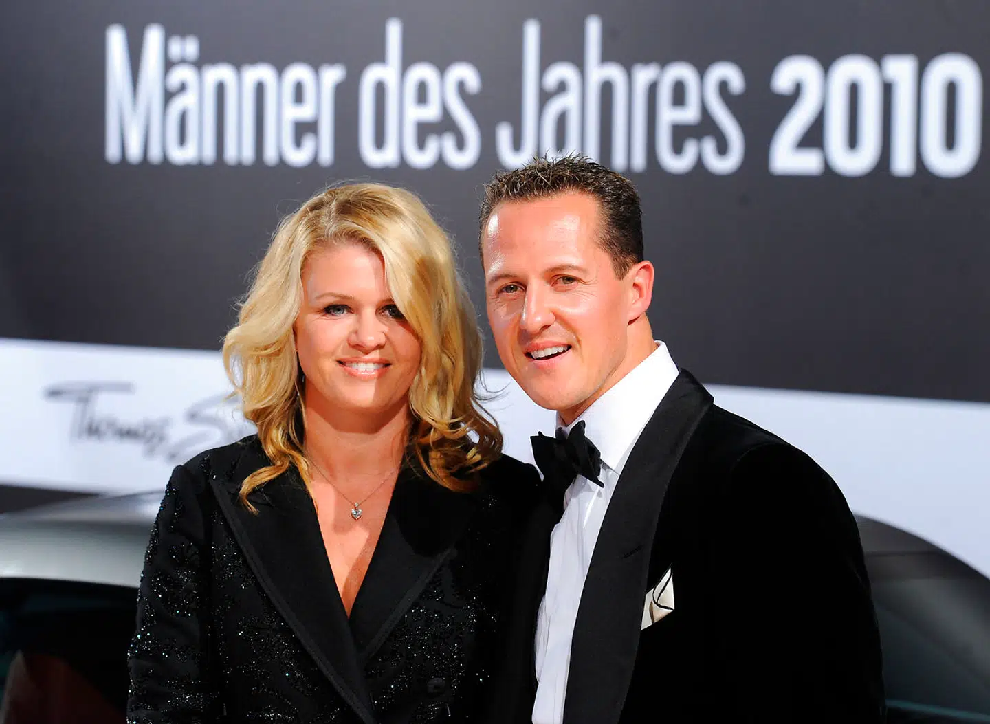 Corinna og Michael Schumacher sammen i 2010.