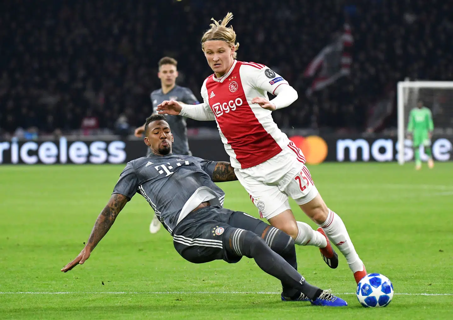 Kasper Dolberg er på vej tilbage i storform hos Ajax. (Foto: PIROSCHKA VAN DE WOUW/Ritzau Scanpix)