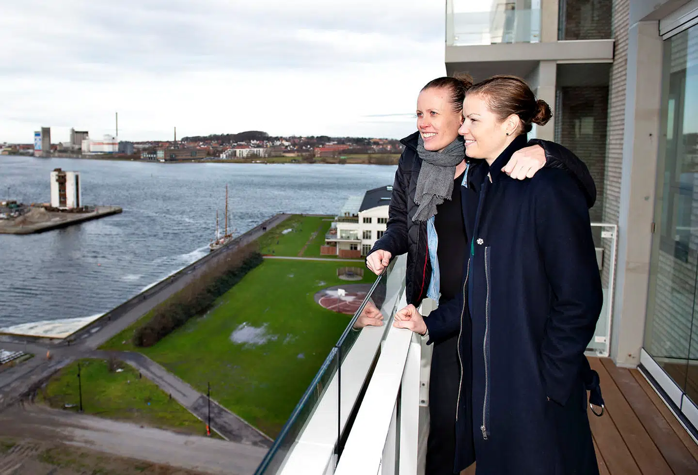 B.O - BT. : Christinna Pedersen og Kamilla Rytter Juhl, vinder af All England 2018 i damedouble, i deres nye lejlighed i Aalborg.
