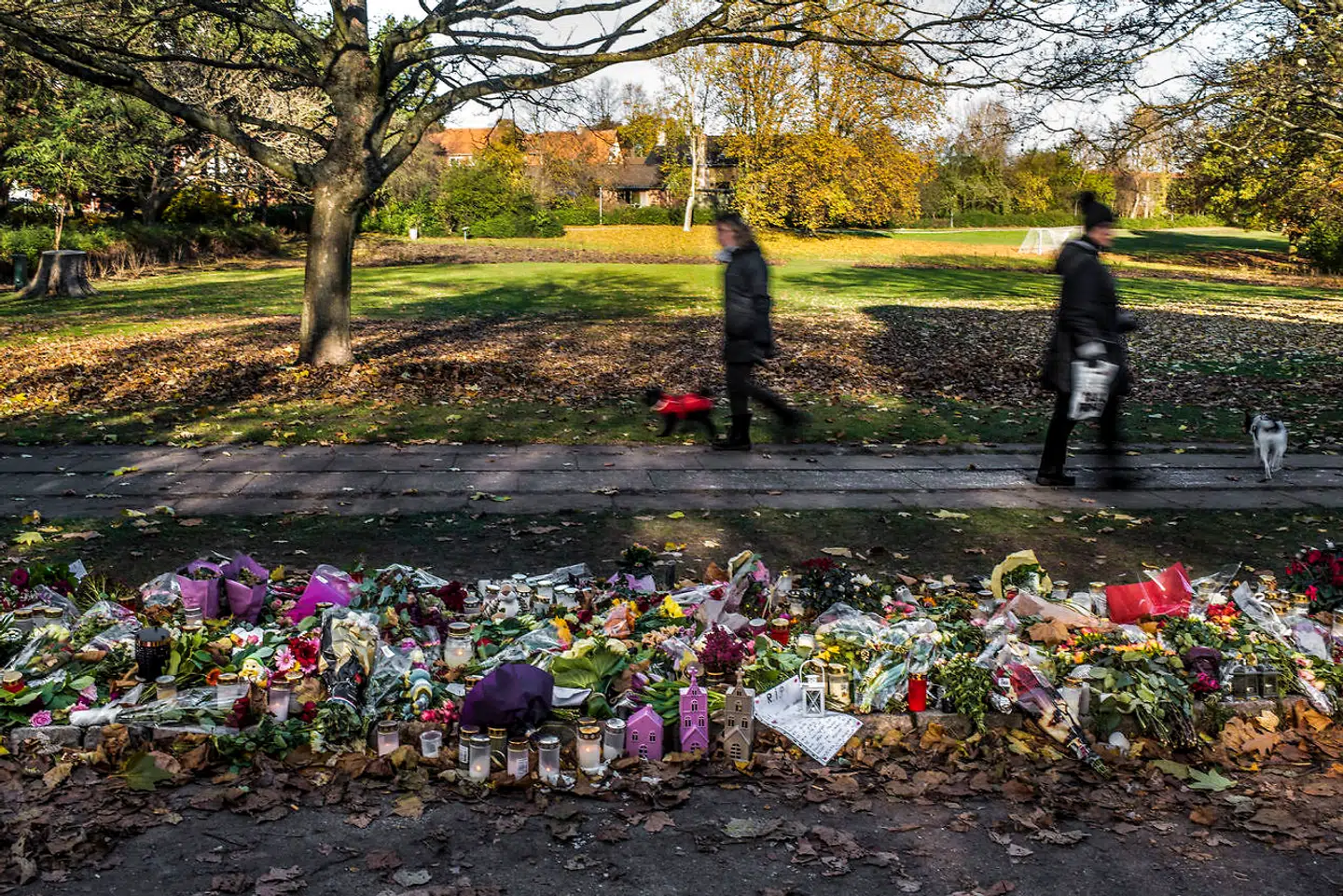 Elverparken i Herlev, hvor 32-årige Louise Borglit blev fundet dræbt