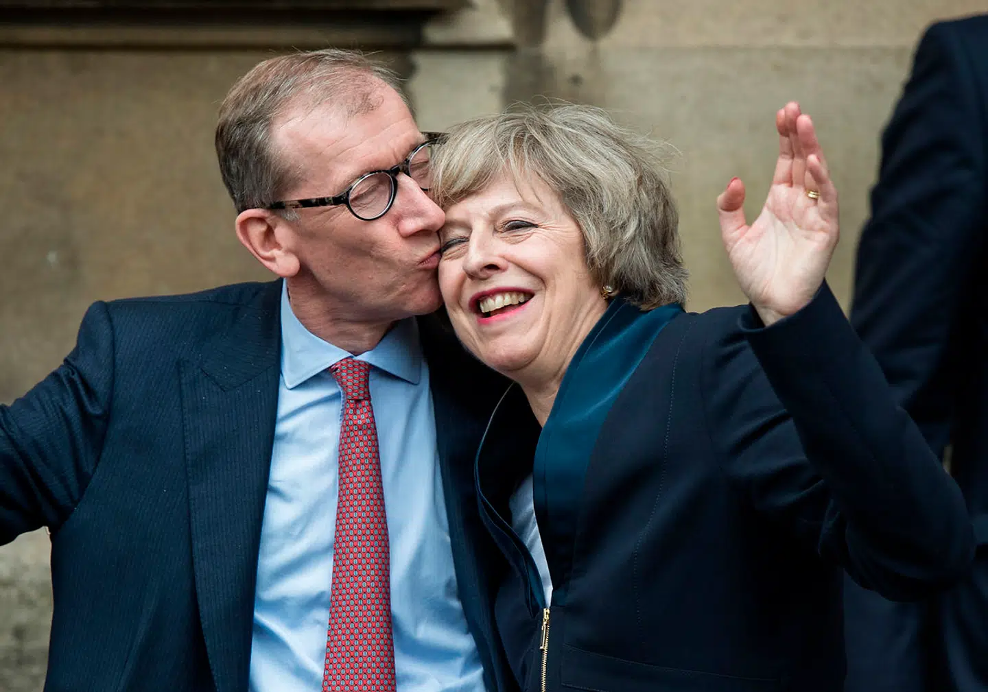 Theresa May og Philip May.