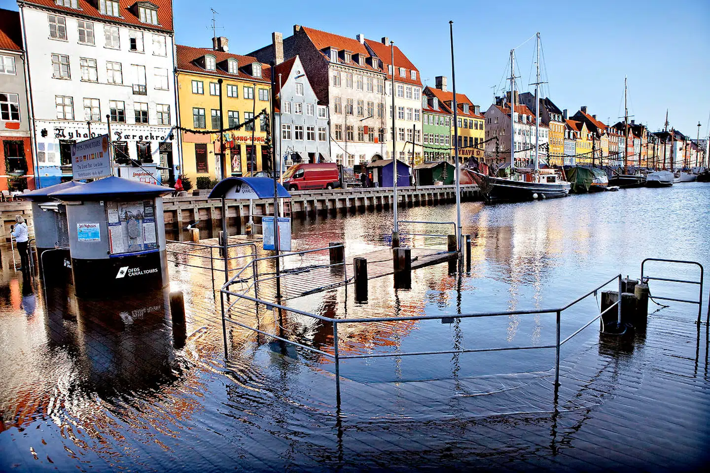 Arkiv: Havenes vandstand vil stige, hvis klimaforandringerne fortsætter. Indre København er et af de områder, der kræver klimasikring.