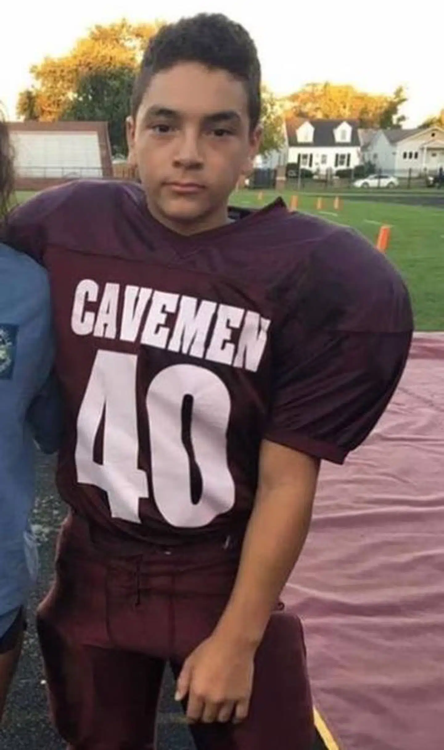 Aaron Trejo optrådte også på football-holdet.