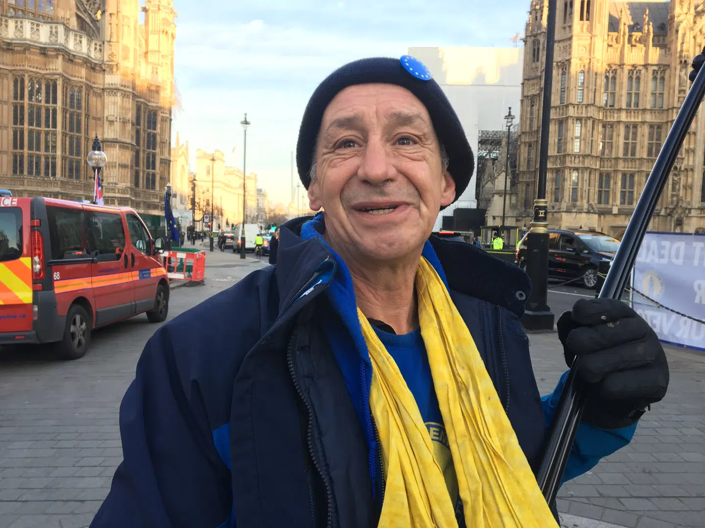 63-årige David Palk er lettet over resultatet af skæbneafstemningen.