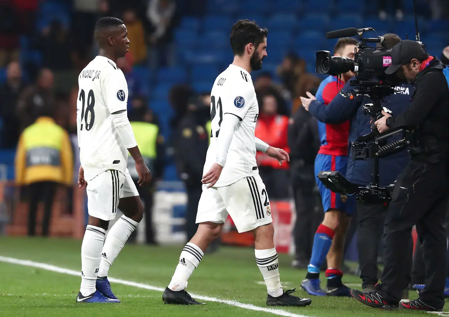 Skuffende dag for Isco (th.) og co.