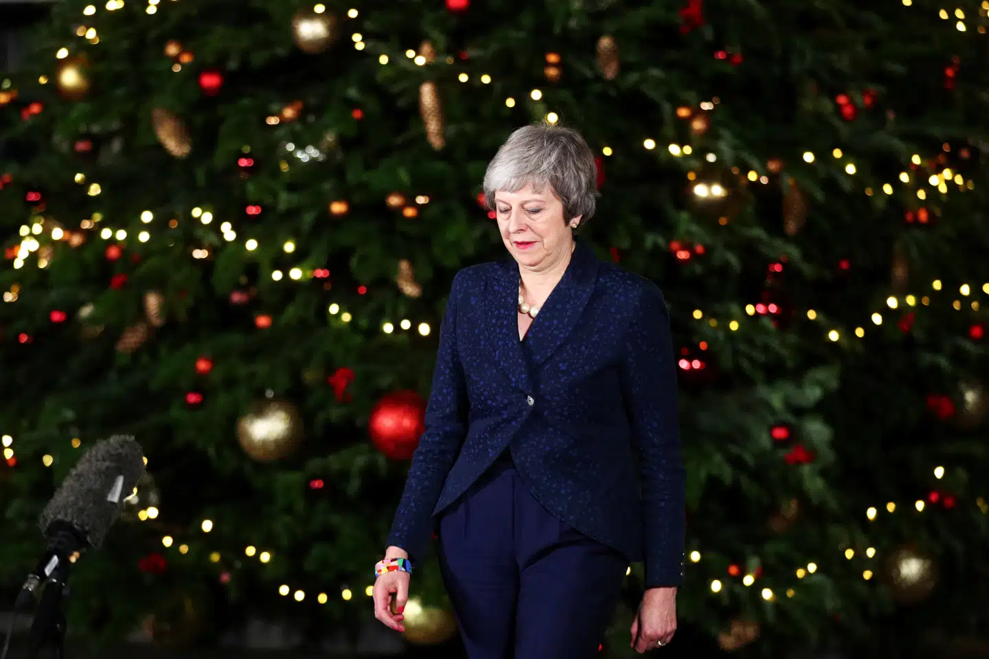 Theresa Mays støtteparti har ikke de store forventninger til, at premierministeren kan få indrømmelser fra EU, når hun torsdag deltager i et topmøde i Bruxelles. Hannah Mckay/Reuters