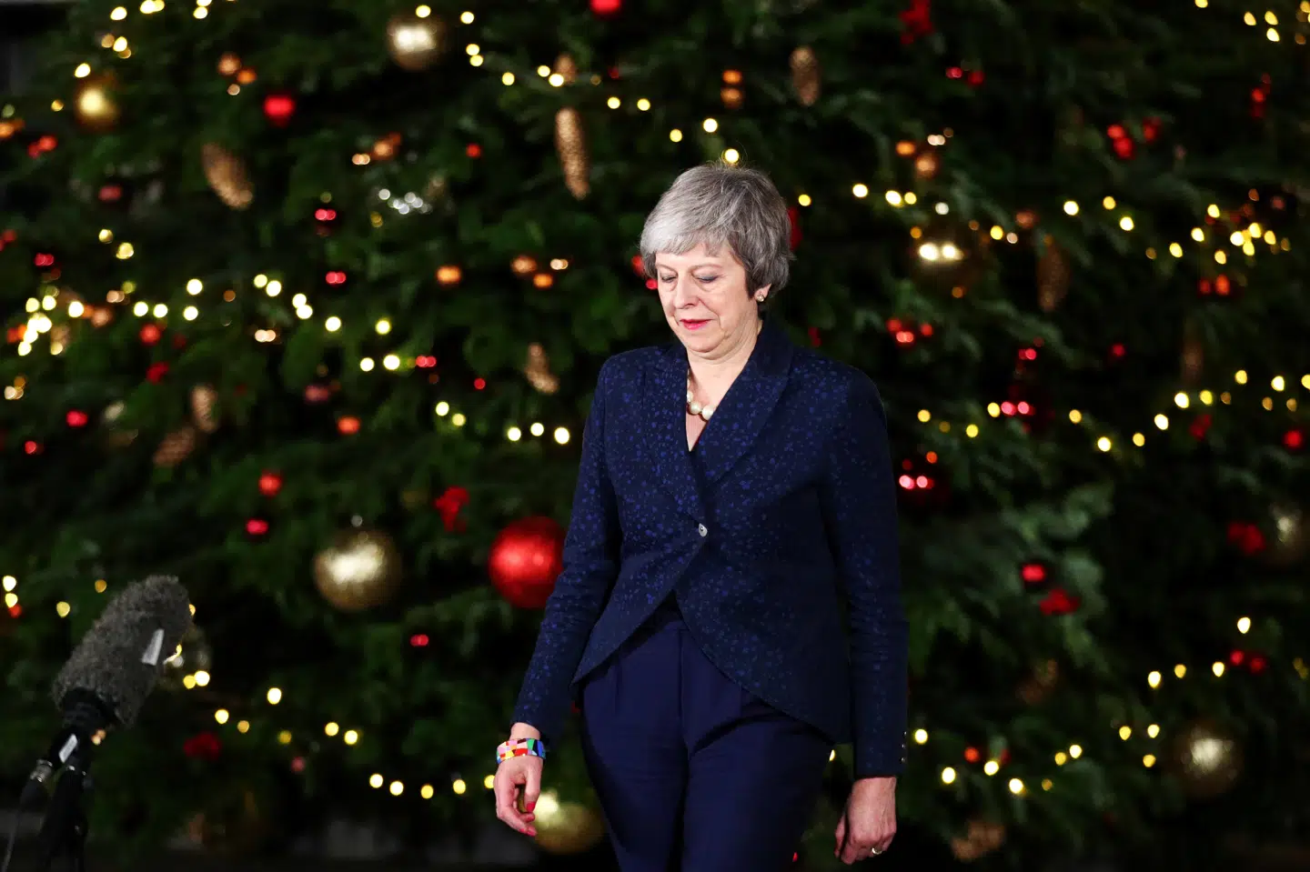 Theresa Mays støtteparti har ikke de store forventninger til, at premierministeren kan få indrømmelser fra EU, når hun torsdag deltager i et topmøde i Bruxelles. Hannah Mckay/Reuters