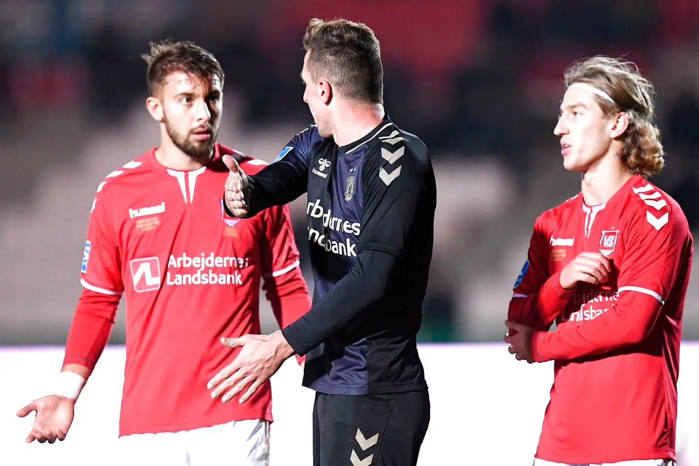 Superliga kampen mellem Vejle Boldklub og Brøndby IF på Vejle Stadion i Vejle, søndag den 9. december 2018. **Bemærk: Billedet er uredigeret og sendt direkte fra kamera**. (Foto: Claus Fisker/Ritzau Scanpix)